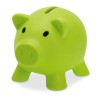 Tirelire Personnalisée Éco-responsable SOFTCO - Idéale pour vos Objectifs d'Épargne Matières : PVC Couleurs : vert citron person