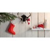 Figurine anti-stress personnalisée de Noël en PU - Harris Matières : plastique Couleurs : rouge impression haute définition