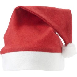 Bonnet personnalisé de Noël Rudolf - Un accessoire festif pas cher Matières : feutrine Couleurs : rouge