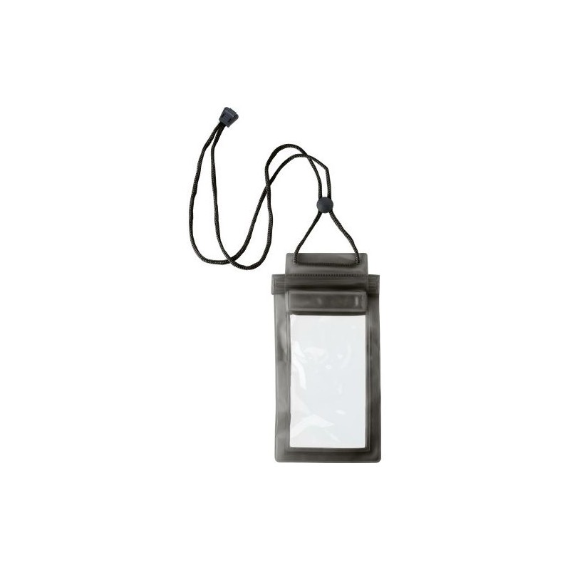 Étui étanche personnalisé pour smartphone Emily - Protection et praticité Matières : PVC Couleurs : noir