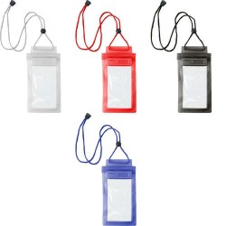 Étui étanche personnalisé pour smartphone Emily - Protection et praticité Matières : PVC Couleurs : noir livraison express 24h 4