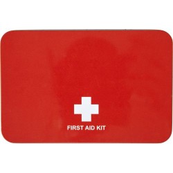 Kit Pratique de Premiers Secours Personnalisé - Hassim Matières : métal Couleurs : rouge