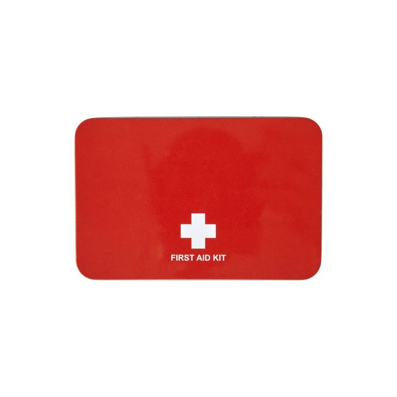 Kit Pratique de Premiers Secours Personnalisé - Hassim Matières : métal Couleurs : rouge