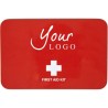 Kit Pratique de Premiers Secours Personnalisé - Hassim Matières : métal Couleurs : rouge personnalisable avec votre logo
