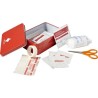 Kit Pratique de Premiers Secours Personnalisé - Hassim Matières : métal Couleurs : rouge goodies publicitaire événementiel