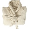 Peignoir personnalisé en laine polaire - Derek Matières : polaire Taille textile : L/XL Couleurs : beige cadeau entreprise pas c