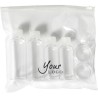 Kit de voyage personnalisé homologué avion - Dolores Matières : plastique Couleurs : naturel cadeau entreprise pas cher