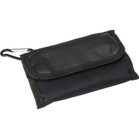 Trousse à outils personnalisée en polyester 600D - 20 pièces Tessa Matières : métal Couleurs : noir impression haute définition