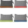 Trousse de toilette personnalisée en polycanevas - Marilyn Matières : toile Couleurs : bleu cobalt livraison express 24h 48h