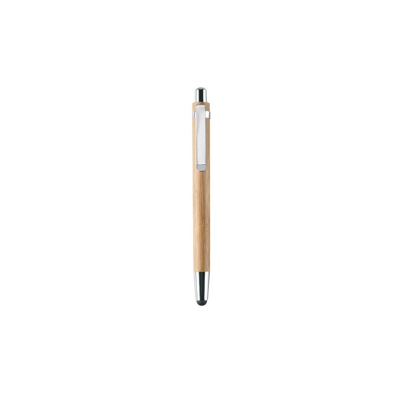 Coffret personnalisé de stylo et crayon en bambou - BAMBOOSET Matières : bambou Couleurs : bois personnalisable avec votre logo