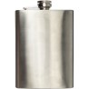 Flasque personnalisée en acier inoxydable de 240 ml - Benedict Matières : acier inoxydable Couleurs : argenté