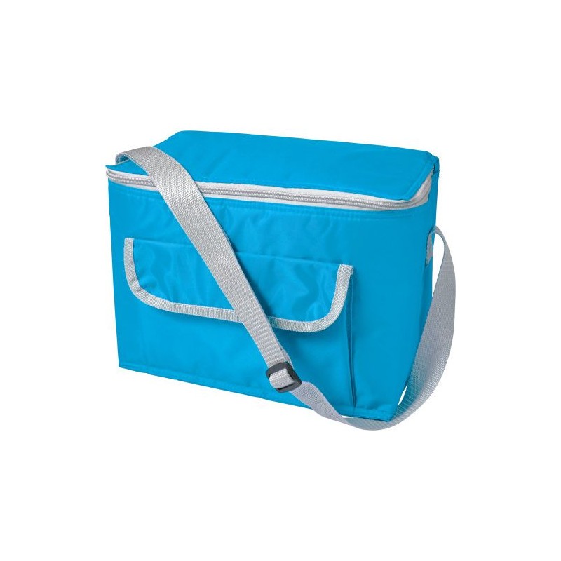 Sac isotherme personnalisé en polyester 420D - Nikki Matières : polyester Couleurs : bleu clair cadeau entreprise pas cher