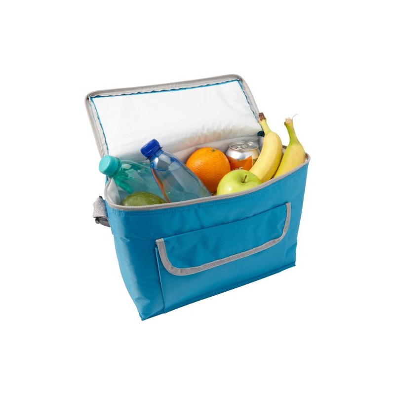 Sac isotherme personnalisé en polyester 420D - Nikki Matières : polyester Couleurs : bleu clair cadeau affaires élégant