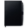 Carnet A6 personnalisable avec stylo  NOTALUX Matières : papier Couleurs : noir cadeau entreprise pas cher