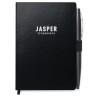 Carnet A6 personnalisable avec stylo  NOTALUX Matières : papier Couleurs : noir impression haute définition