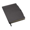 Carnet A5 personnalisable avec stylo - NOTAPLUS Matières : papier Couleurs : noir