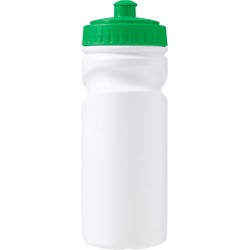 Gourde  en plastique recyclé de 500 ml - Demi Matières : polyéthylène (PE) Couleurs : blanc 2