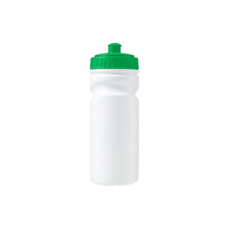 Gourde  en plastique recyclé de 500 ml - Demi Matières : polyéthylène (PE) Couleurs : vert livraison express 24h 48h