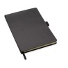 Carnet A5 personnalisable avec stylo - NOTAPLUS Matières : papier Couleurs : noir cadeau entreprise pas cher
