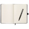 Carnet A5 personnalisable avec stylo - NOTAPLUS Matières : papier Couleurs : noir impression haute définition