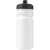 Gourde  en plastique recyclé de 500 ml - Demi Matières : polyéthylène (PE) Couleurs : noir objet promotionnel éco-responsable