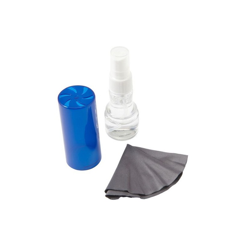 Tablier personnalisable en polycoton pratique - Luke Matières : nylon Couleurs : blanc goodies personnalisé en stock
