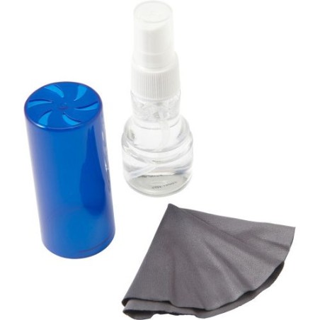 Tablier personnalisable en polycoton pratique - Luke Matières : nylon Couleurs : blanc goodies personnalisé en stock