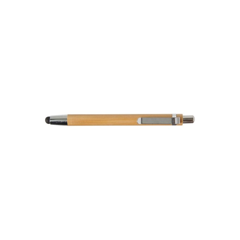 Stylo bille  en bambou personnalisable - Jerome Matières : bambou Couleurs : brun