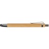 Stylo bille  en bambou personnalisable - Jerome Matières : bambou Couleurs : brun cadeau entreprise pas cher