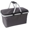 Sac isotherme pliable en polyester personnalisé - Cassian Matières : aluminium Couleurs : rouge cadeau collaborateur premium