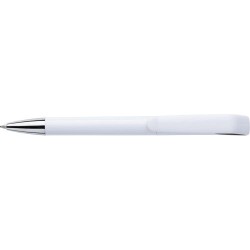 Stylo bille en plastique twist personnalisable - Tamir Matières : plastique Couleurs : noir objet promotionnel éco-responsable