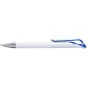 Stylo bille en plastique twist personnalisable - Tamir Matières : plastique Couleurs : bleu marquage laser ultra précis
