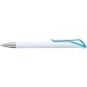 Stylo bille en plastique twist personnalisable - Tamir Matières : plastique Couleurs : bleu clair personnalisable avec votre log