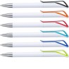 Stylo bille en plastique twist personnalisable - Tamir Matières : plastique Couleurs : vert clair impression logo haute qualité