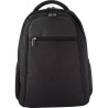 Sac à dos en polyester personnalisé porte-ordinateur - Ivan Matières : nylon Couleurs : noir
