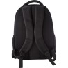 Sac à dos en polyester personnalisé porte-ordinateur - Ivan Matières : nylon Couleurs : noir personnalisable avec votre logo
