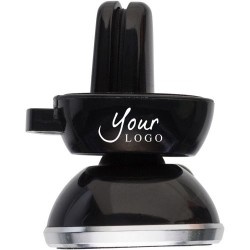 Support de téléphone sécurisé et pratique pour voiture - Sienna Matières : caoutchouc Couleurs : noir 2