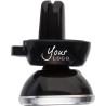 Support de téléphone sécurisé et pratique pour voiture - Sienna Matières : caoutchouc Couleurs : noir personnalisable avec votre