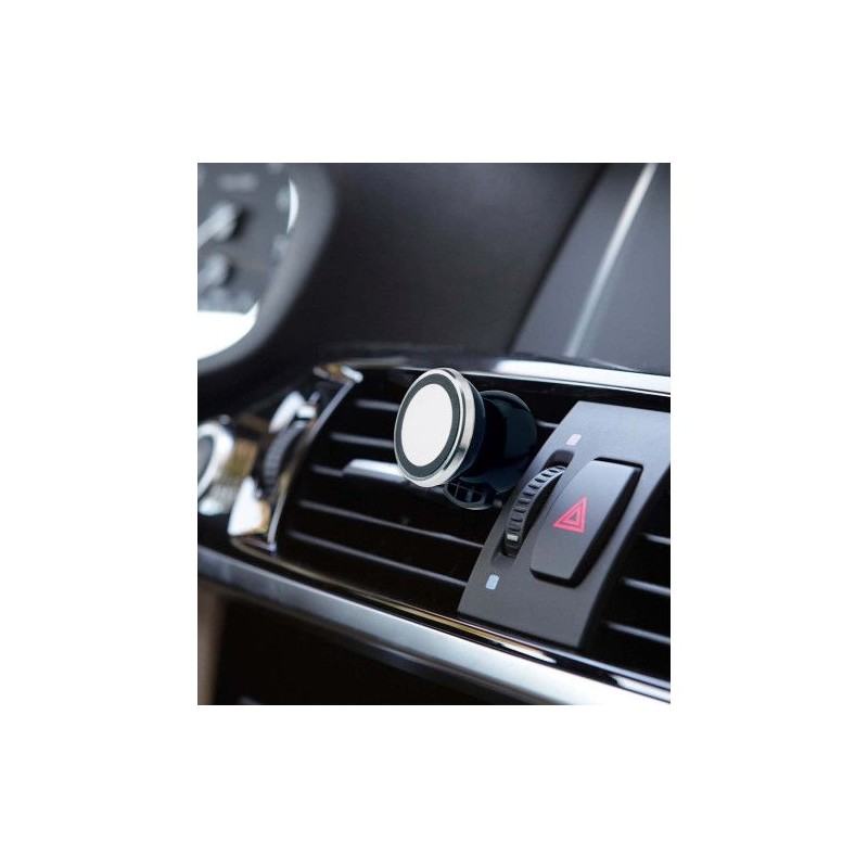 Support de téléphone sécurisé et pratique pour voiture - Sienna Matières : caoutchouc Couleurs : noir goodies publicitaire événe