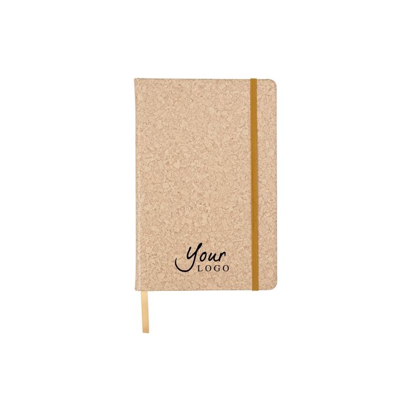Carnet A5 Économique Violet avec Couverture en PU - Personnalisé pour votre Bureau Matières : nylon Couleurs : brun goodies publ