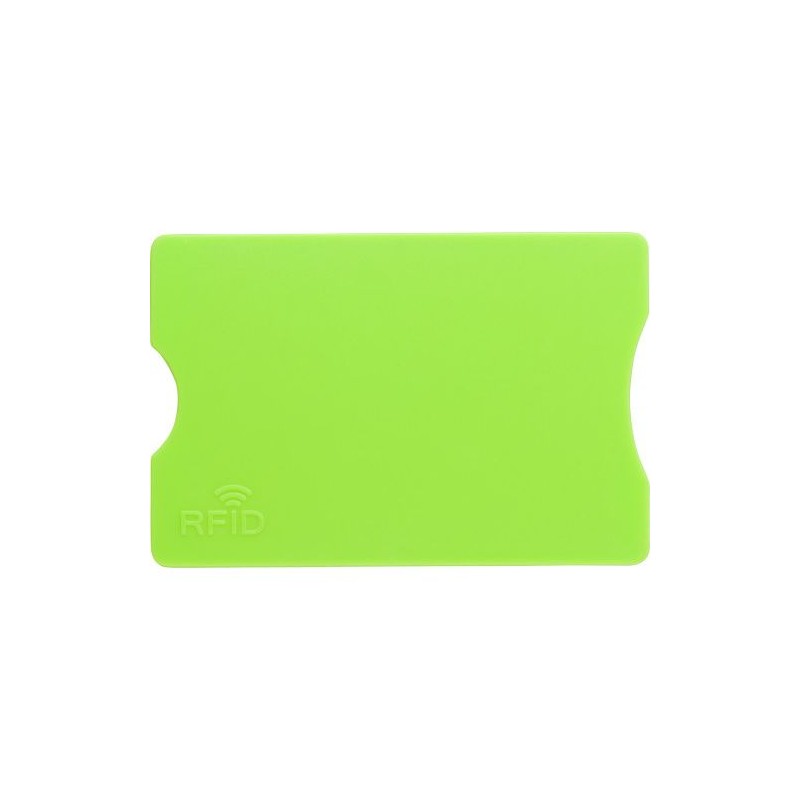 Porte-cartes RFID Économique Personnalisé avec Protection et Style - Yara Matières : aluminium Couleurs : noir objet promo petit