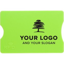 Porte-cartes RFID Économique Personnalisé avec Protection et Style - Yara Matières : aluminium Couleurs : blanc cadeau entrepris