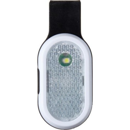 Réflecteur LED Économique Personnalisé pour Sécurité et Signalisation - Ofelia Matières : silicone Couleurs : noir marquage lase