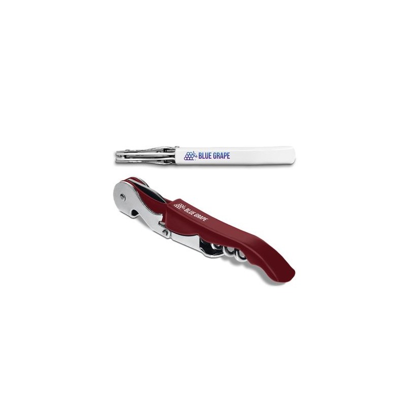 Tire-bouchon décapsuleur tout métal personnalisé - Sommelier limonadier livraison express 24h 48h