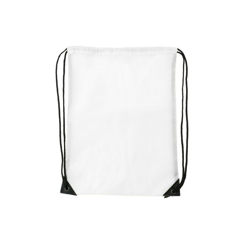 Sac à dos pratique en polyester publicitaire Steffi Matières : polyester Couleurs : blanc