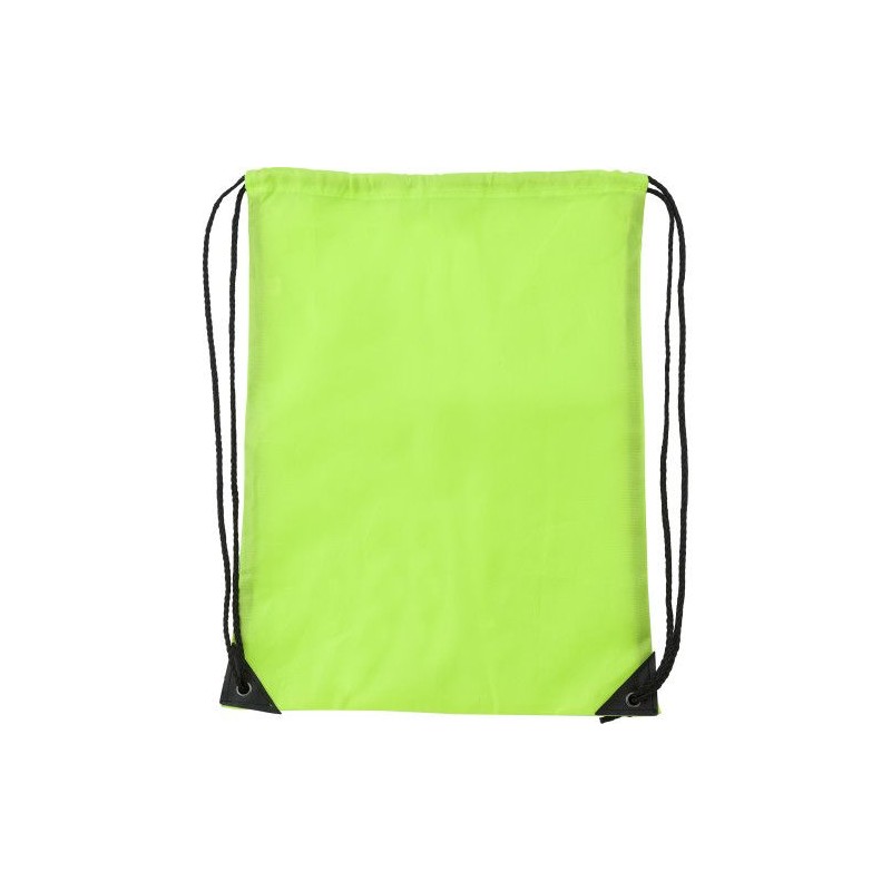 Sac à dos pratique en polyester publicitaire Steffi Matières : polyester Couleurs : blanc objet promo petit budget