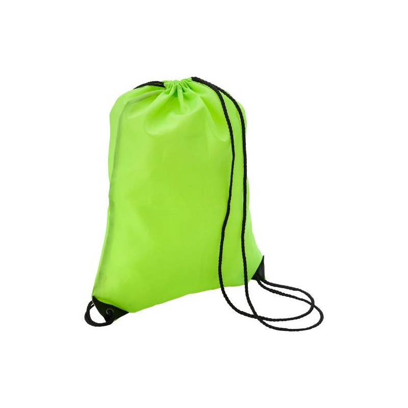 Sac à dos pratique en polyester publicitaire Steffi Matières : polyester Couleurs : vert goodies publicitaire événementiel