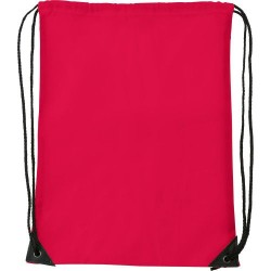 Sac à dos pratique en polyester publicitaire Steffi Matières : polyester Couleurs : rouge cadeau collaborateur premium