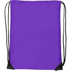 Sac à dos pratique en polyester publicitaire Steffi Matières : polyester Couleurs : pourpre goodies publicitaire événementiel
