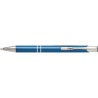 Stylo bille personnalisé en aluminium élégant - Delia Matières : métal Couleurs : bleu impression haute définition